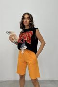 Beata Baskılı Şort Takım 9309-10 resmi